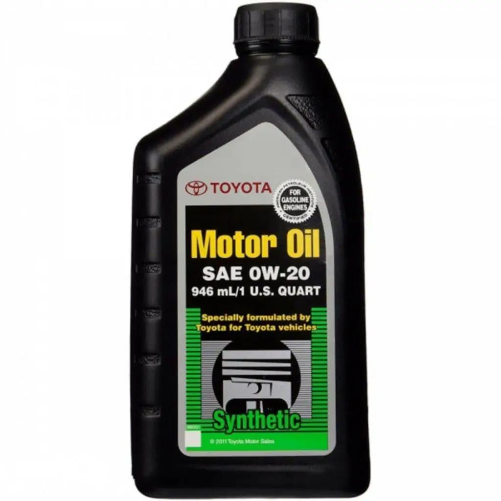 Моторное масло Toyota Motor Oil 0W-20 0,946 л (002790WQTE)