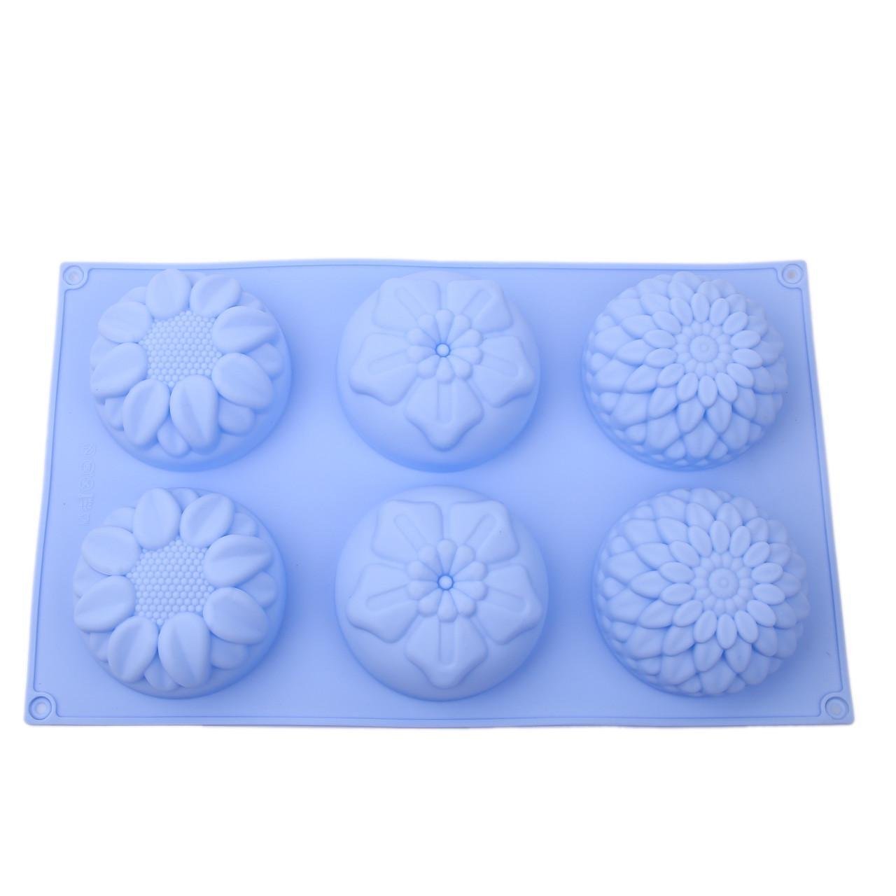 Форма силиконовая для выпечки Цветы 28х18 см (2356744435)