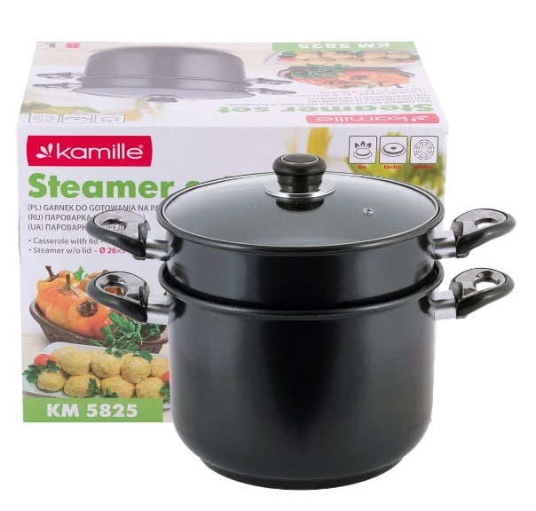 Пароварка з кришкою Kamille 8 л (KM-5825)