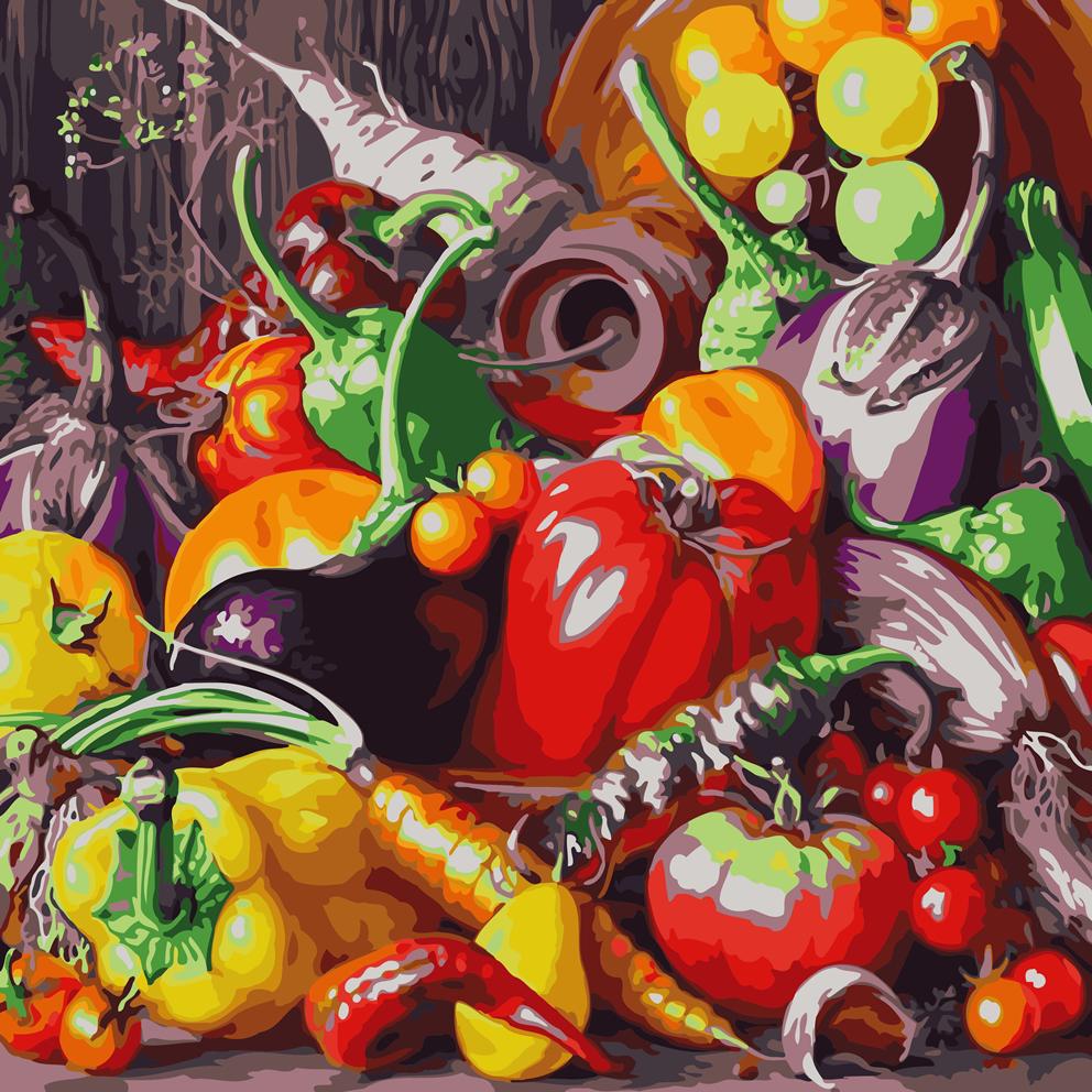 Картина по номерам Art Story Урожай 40x40 см (AS1082)