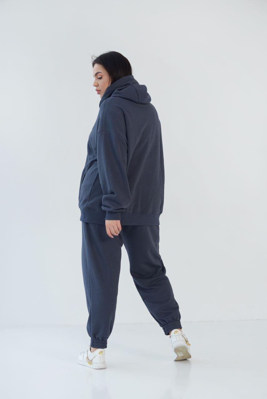 Костюм спортивный Freedom унисекс футер пинье р. 56-58 Графитовый (14-7717 24) - фото 4 Костюм спортивный Freedom унисекс футер пинье р. 56-58 Графитовый (14-7717 24) - фото 4