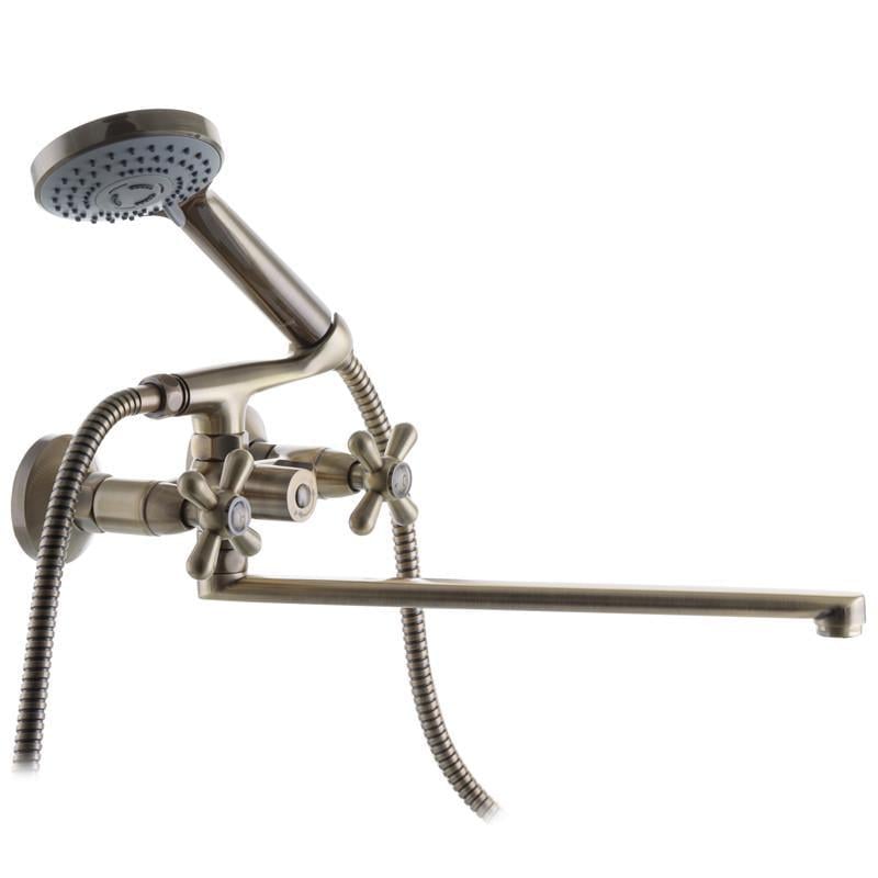 Смеситель для ванны Haiba Dominox 140 Бронзовый (HB0062)