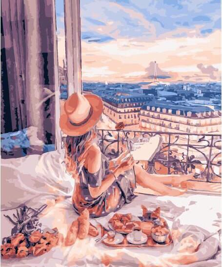 Картина по номерам Brushme Лучший закат в её жизни (GX29269)