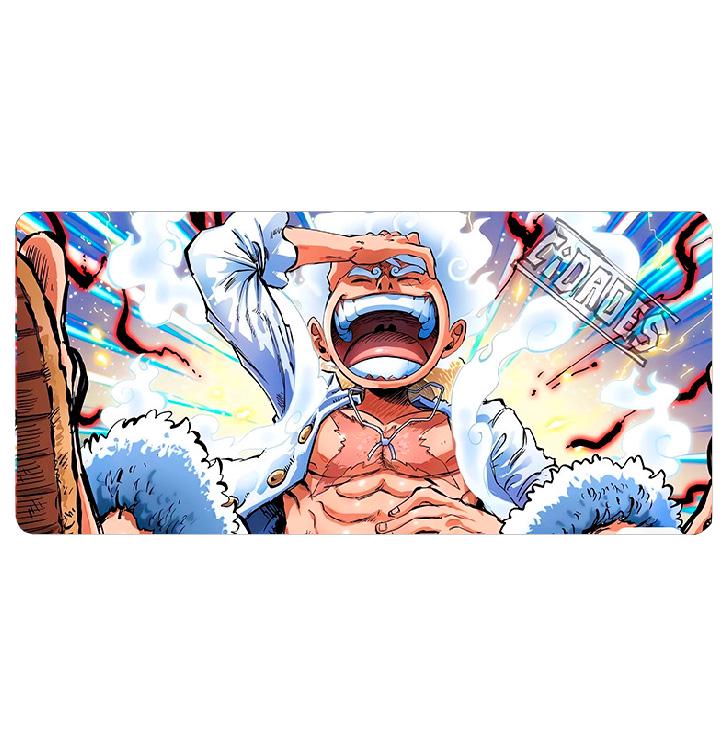 Килимок для мишки з Аніме принтом One piece Монкі Д. Луффі 800х300х3 мм (0102)