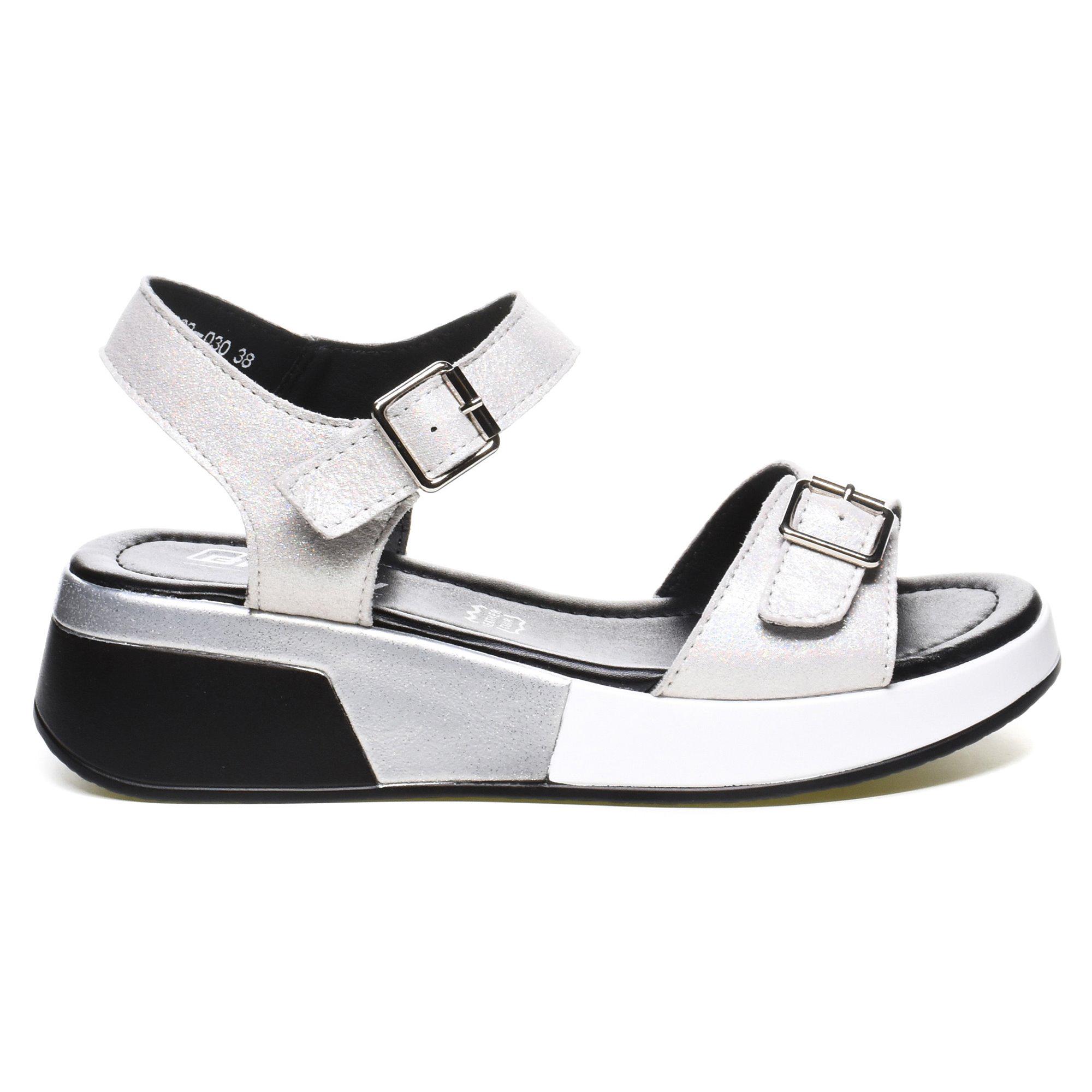 Сандалії жіночі Baden р. 36 Срібний (069769-36) - фото 7
