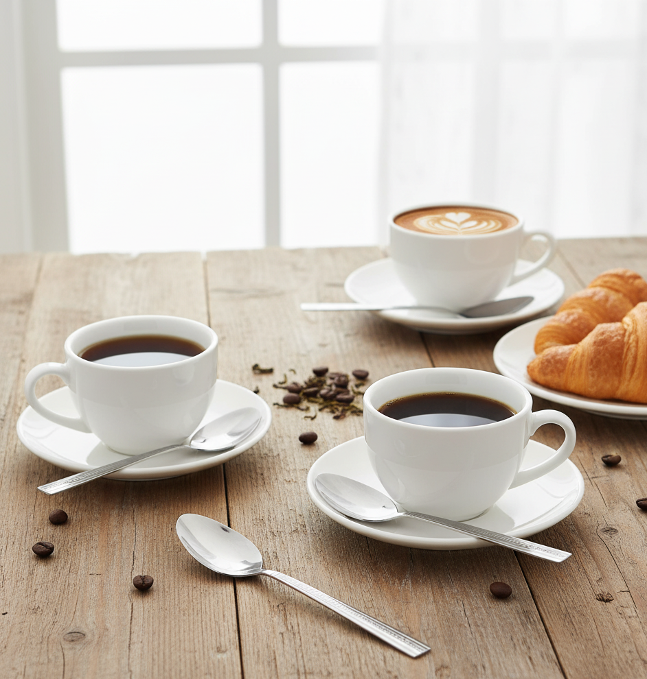 Ложки чайні Stenson Versace з нержавіючої сталі 6 шт. (30382) - фото 3 Ложки чайні Stenson Versace з нержавіючої сталі 6 шт. (30382) - фото 3