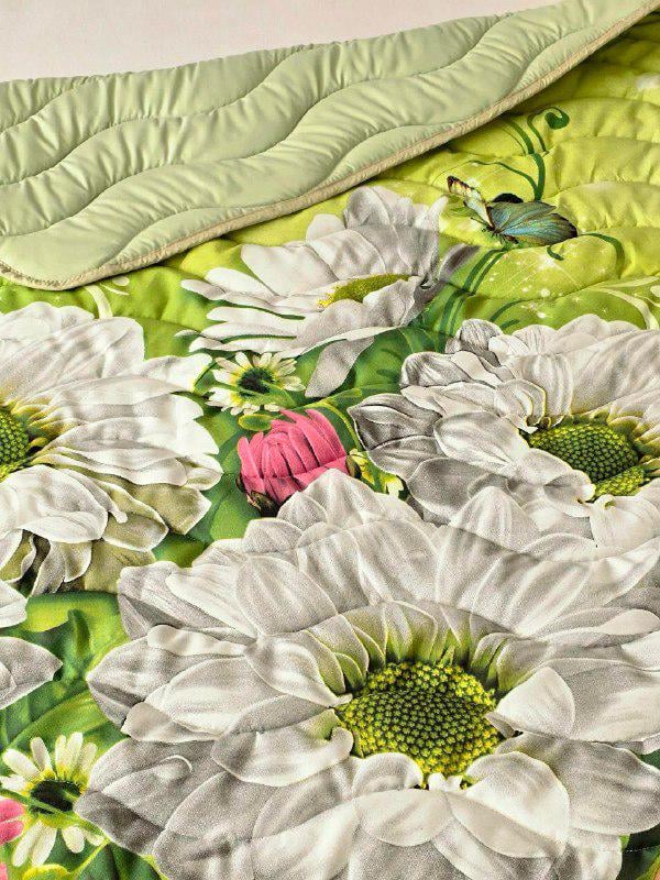 Ковдра літня двостороння з малюнком напівтораспальне 150x210 см Салатовий (27503967) - фото 3 Ковдра літня двостороння з малюнком напівтораспальне 150x210 см Салатовий (27503967) - фото 3