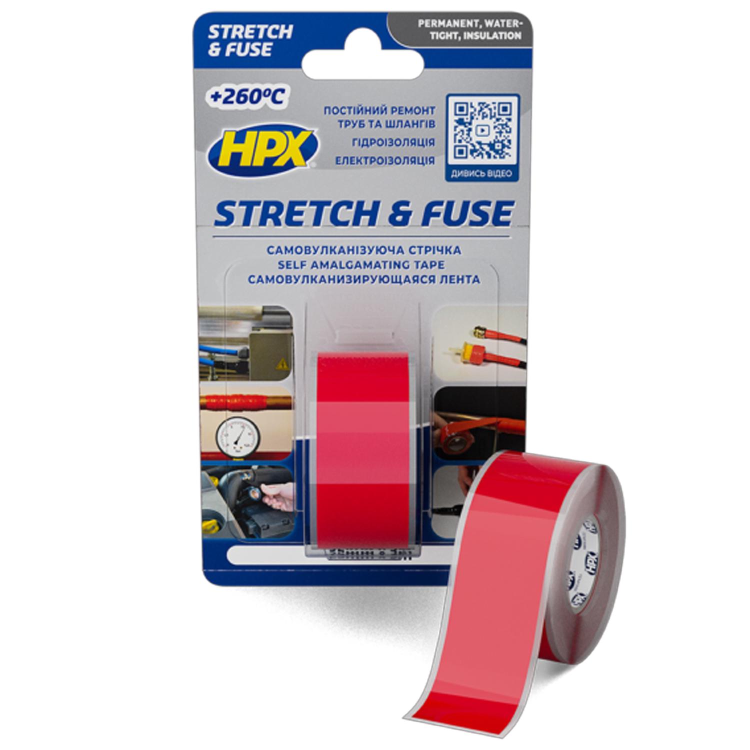Стрічка ізоляційна HPX SO2503 25x0,5 мм 3 м вулканізована силіконова Червоний (INRUC0080025003040) - фото 2 Стрічка ізоляційна HPX SO2503 25x0,5 мм 3 м вулканізована силіконова Червоний (INRUC0080025003040) - фото 2