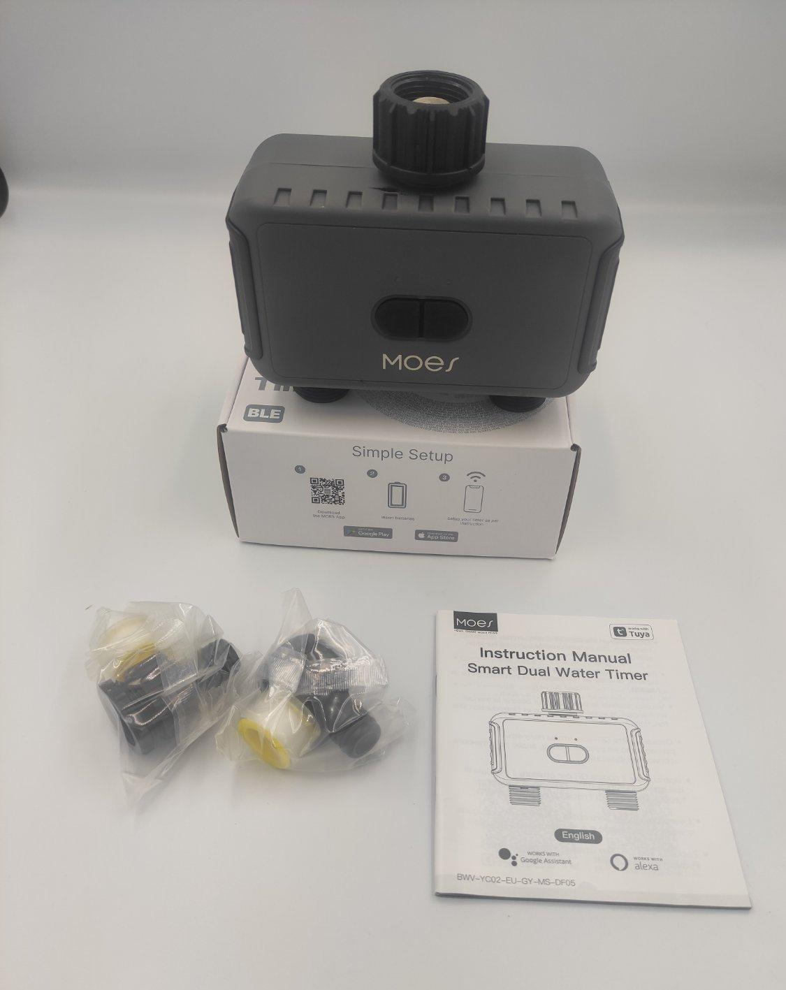 Садовый таймер полива 2х зонный контроллер капельного орошения (02) Садовый таймер полива 2х зонный контроллер капельного орошения (02)