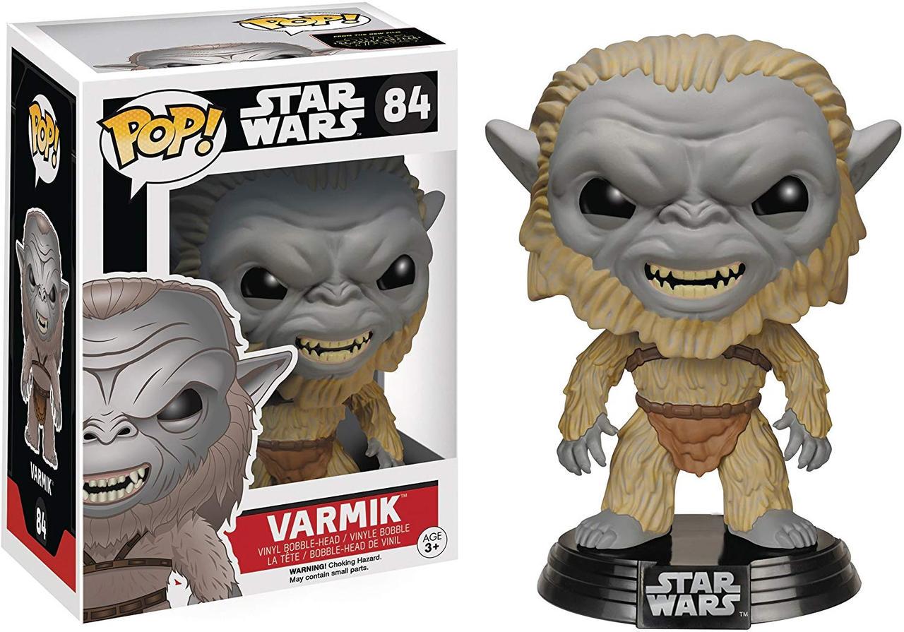 Дитяча ігрова фігурка Funko Pop Star Wars Varmik 10 см (Movies SW V 84)