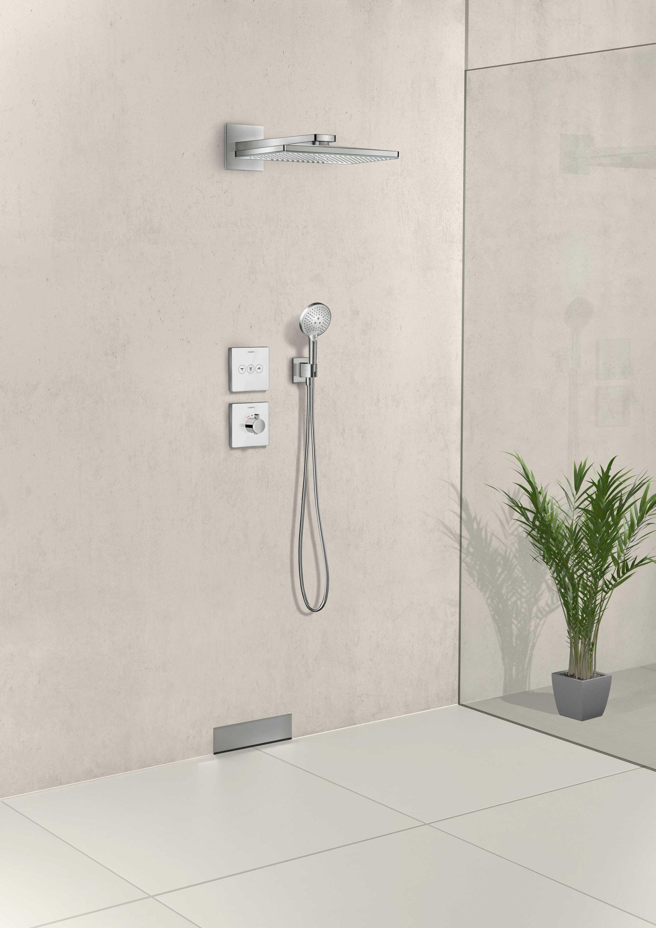 Душевая лейка Hansgrohe Raindance Select S 26530000 с кнопкой 125 мм Хром (112101) - фото 3