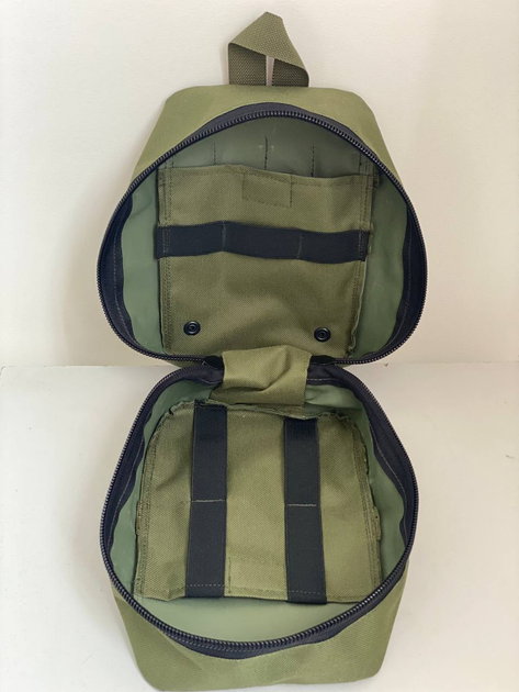 Аптечка Clefers W69 Molle Oxford 600D Оливковый (5024553) - фото 2 Аптечка Clefers W69 Molle Oxford 600D Оливковый (5024553) - фото 2