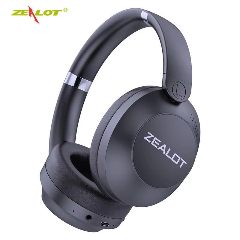 Навушники бездротові ZeaLot bluetooth Чорний (B38) - фото 2 Навушники бездротові ZeaLot bluetooth Чорний (B38) - фото 2