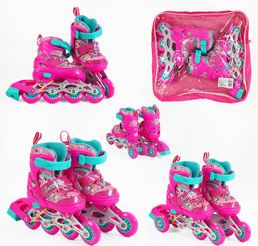 Ролики Best Roller с подсветкой р. 28-28 (60144-XS) - фото 3 Ролики Best Roller с подсветкой р. 28-28 (60144-XS) - фото 3