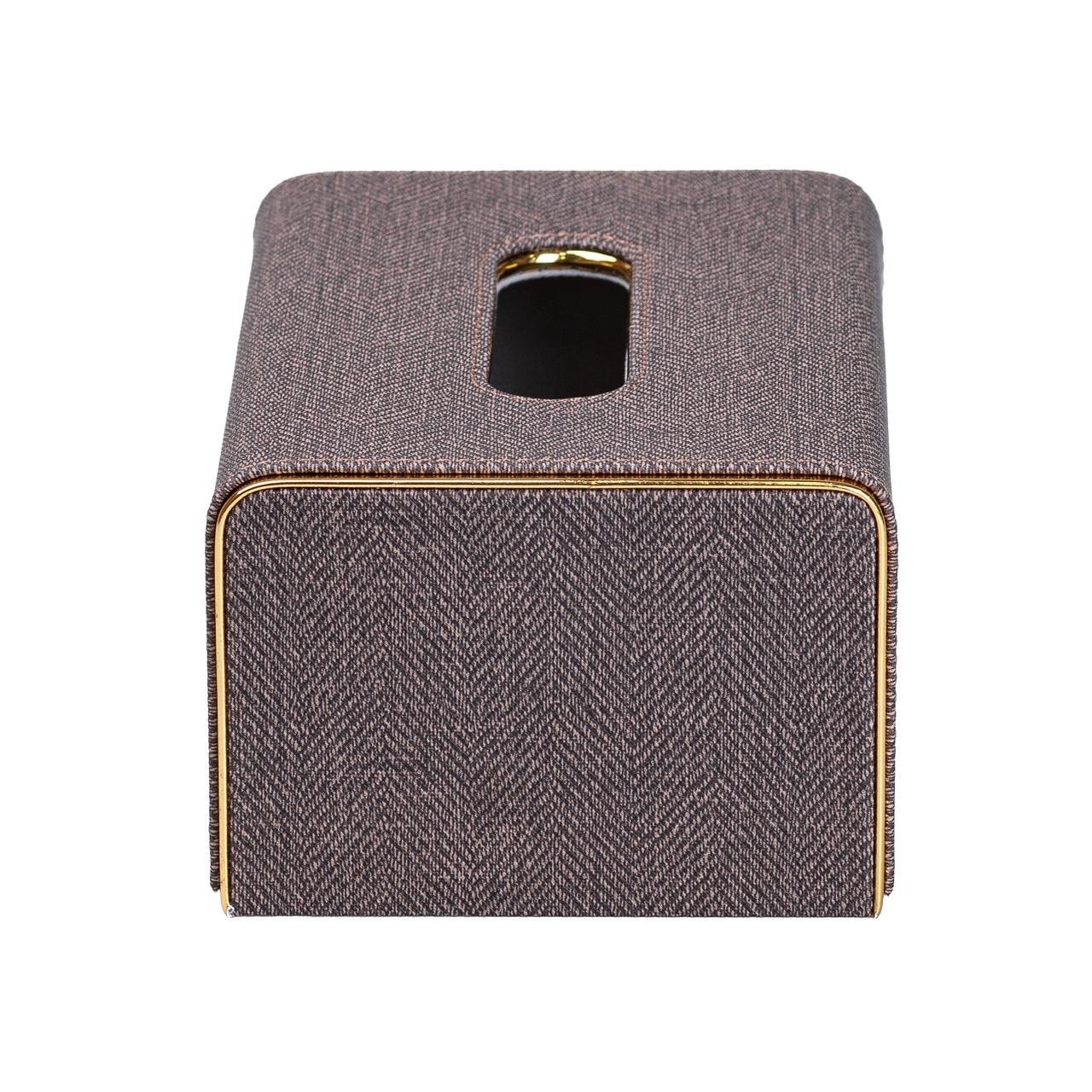 Серветниця прямокутна HP-3-118BR 21х13х9 см (A-033497) - фото 2