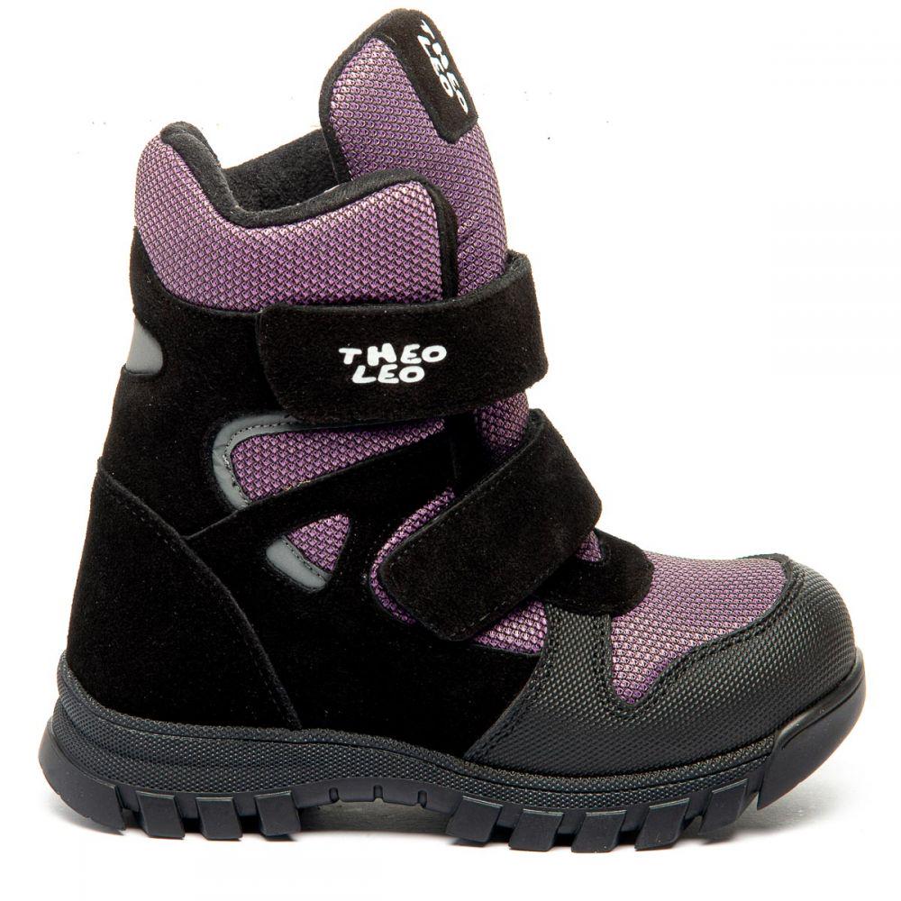 Ботинки зимние для девочек The Leo 1367 р. 32 21 см Черный - фото 2 Ботинки зимние для девочек The Leo 1367 р. 32 21 см Черный - фото 2