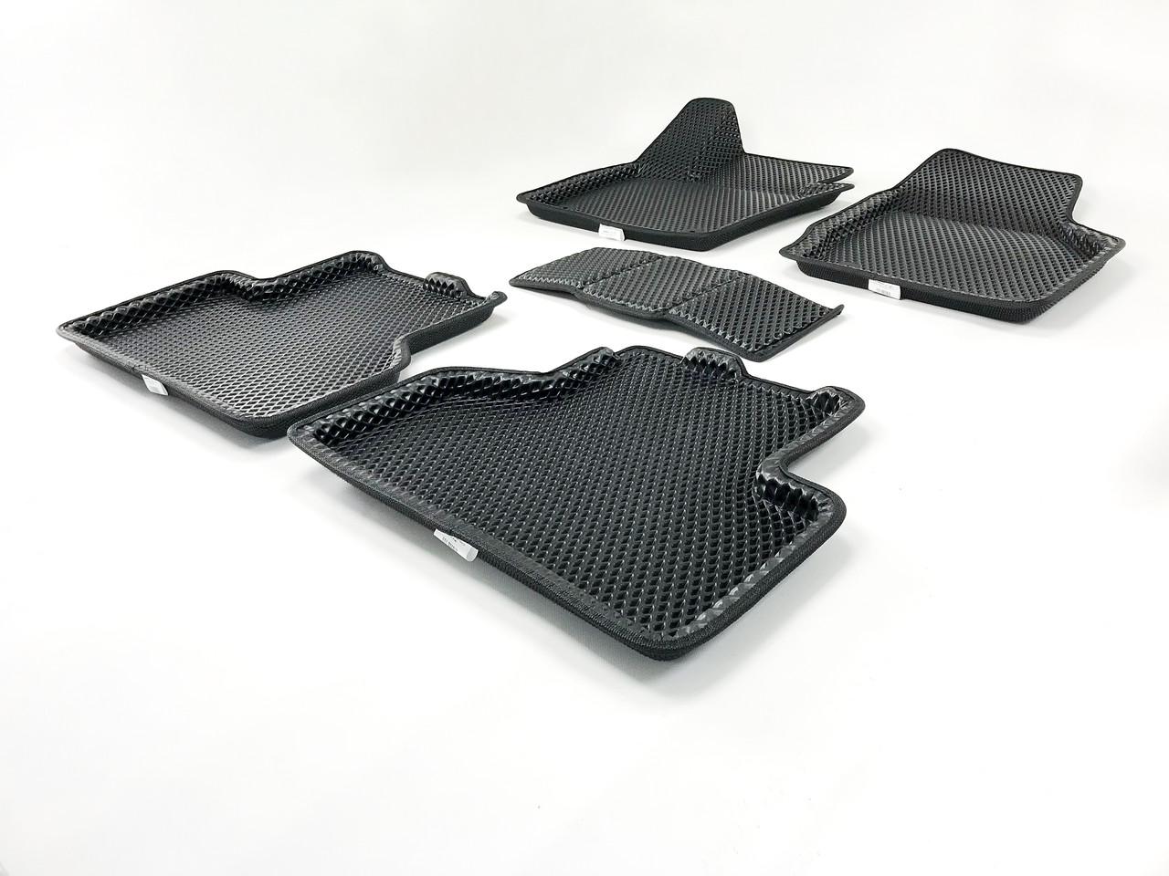 Килимки в салон 3D EVA Seintex Audi Q3 2010-2018 5 шт. Чорний (95265)