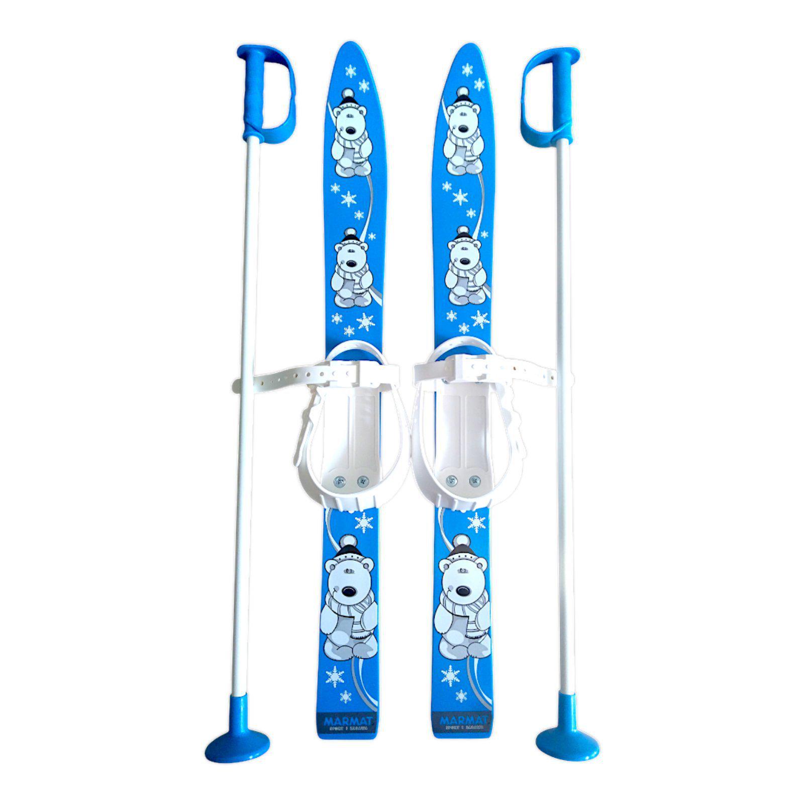 Набір лижний дитячий Marmat 70 см Синій (11278) - фото 2