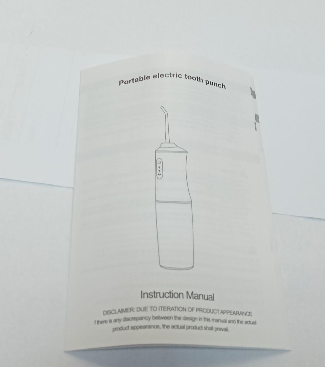 Іригатор електричний Oral Irrigator портативний Білий (SJ-32-White) - фото 4