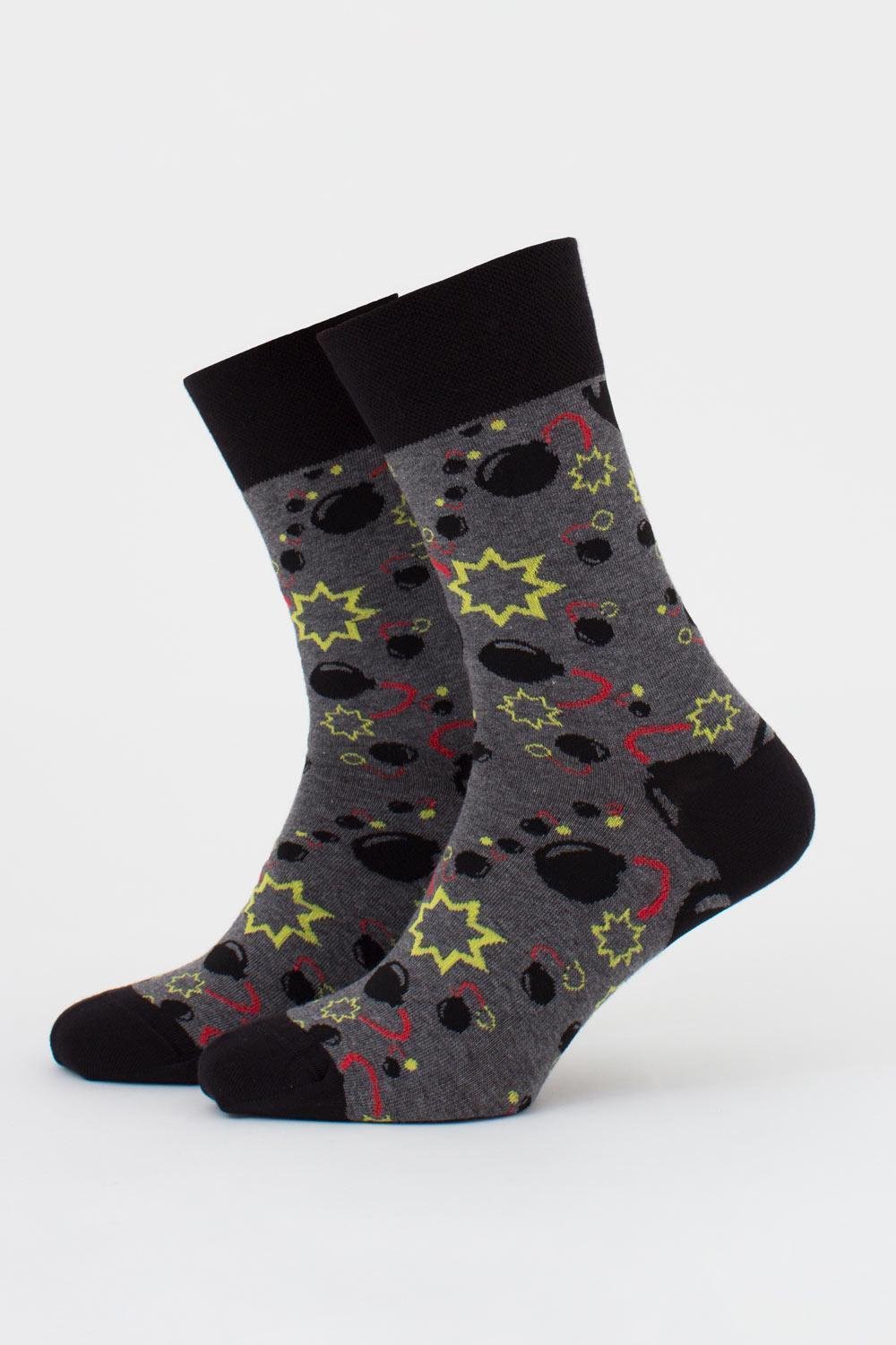 Набір чоловічих шкарпеток Giulia MS3 FASHION SET 2 пари 4 р. 43/46 Grey (27068204) - фото 4 Набір чоловічих шкарпеток Giulia MS3 FASHION SET 2 пари 4 р. 43/46 Grey (27068204) - фото 4