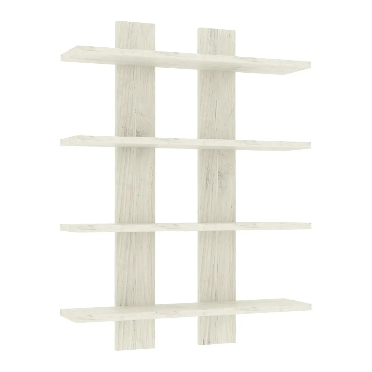 Полиця навісна Kontinent П-4 60х12х80 см Дуб Крафт Білий (52720957) - фото 2 Полиця навісна Kontinent П-4 60х12х80 см Дуб Крафт Білий (52720957) - фото 2