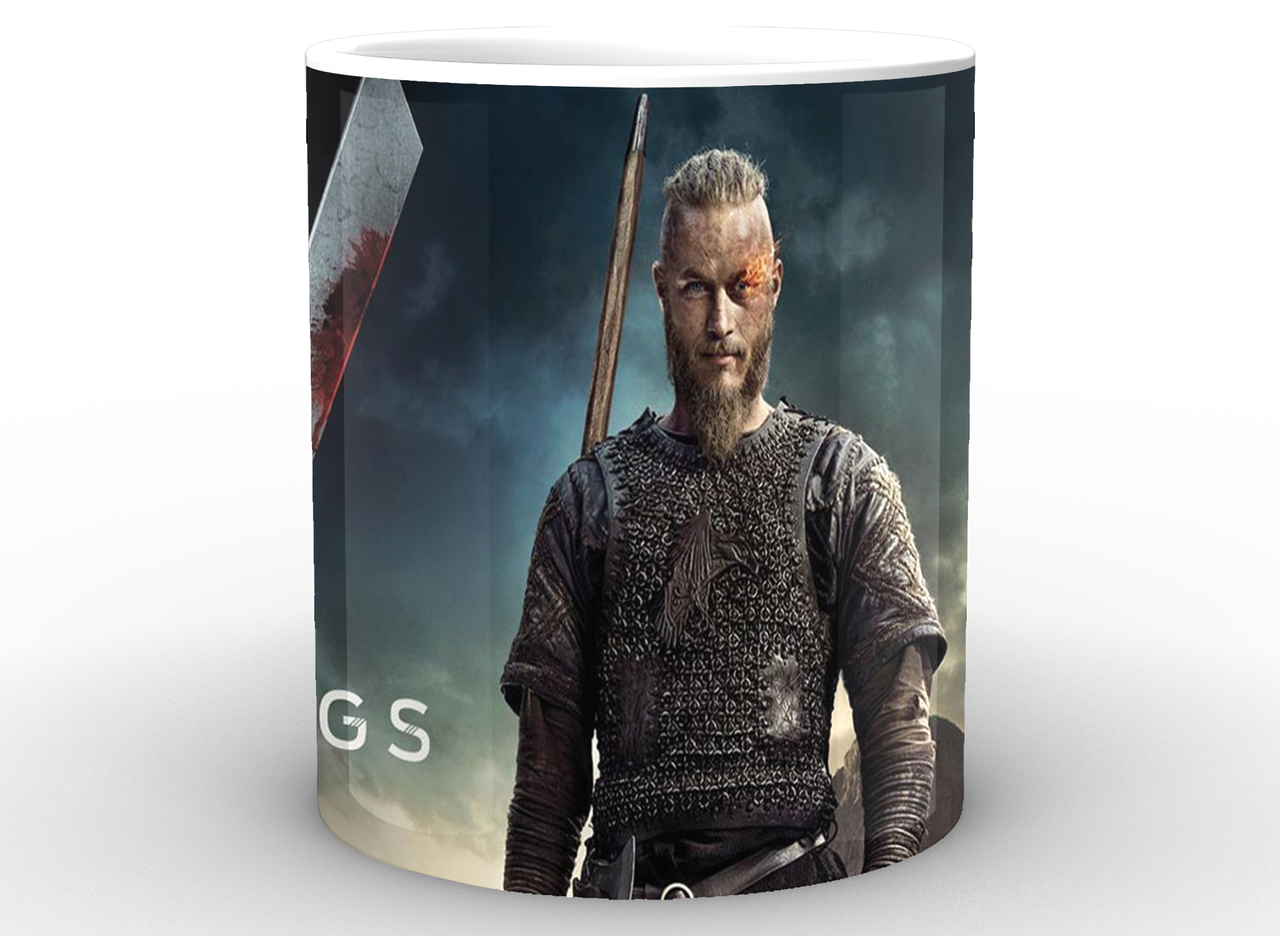 Чашка GeekLand Vikings Рагнат 330 мл Білий (VK.02.007) - фото 2