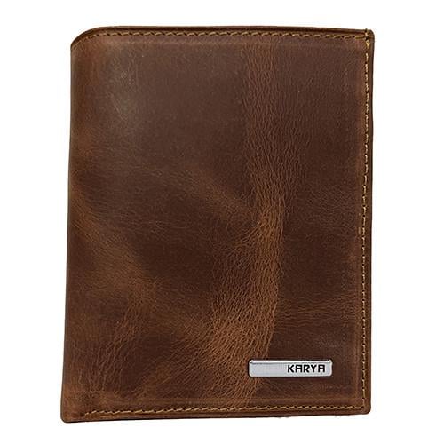 Портмоне мужское из натуральной кожи Karya 0997-32 Коньячный (1751654581)