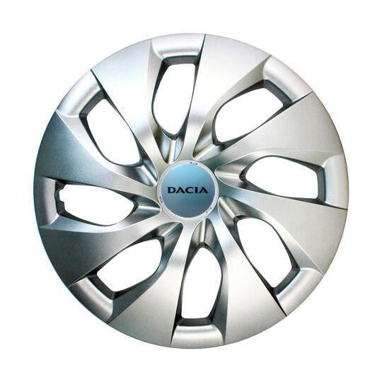 Автомобильные колпаки SKS 416 R16 с логотипом Dacia 4 шт. Серебристый