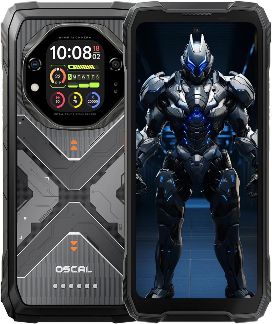 Смартфон Blackview Oscal TANK 1 5G 12/256 Гб Night Vision Global Version Black (2793641699)