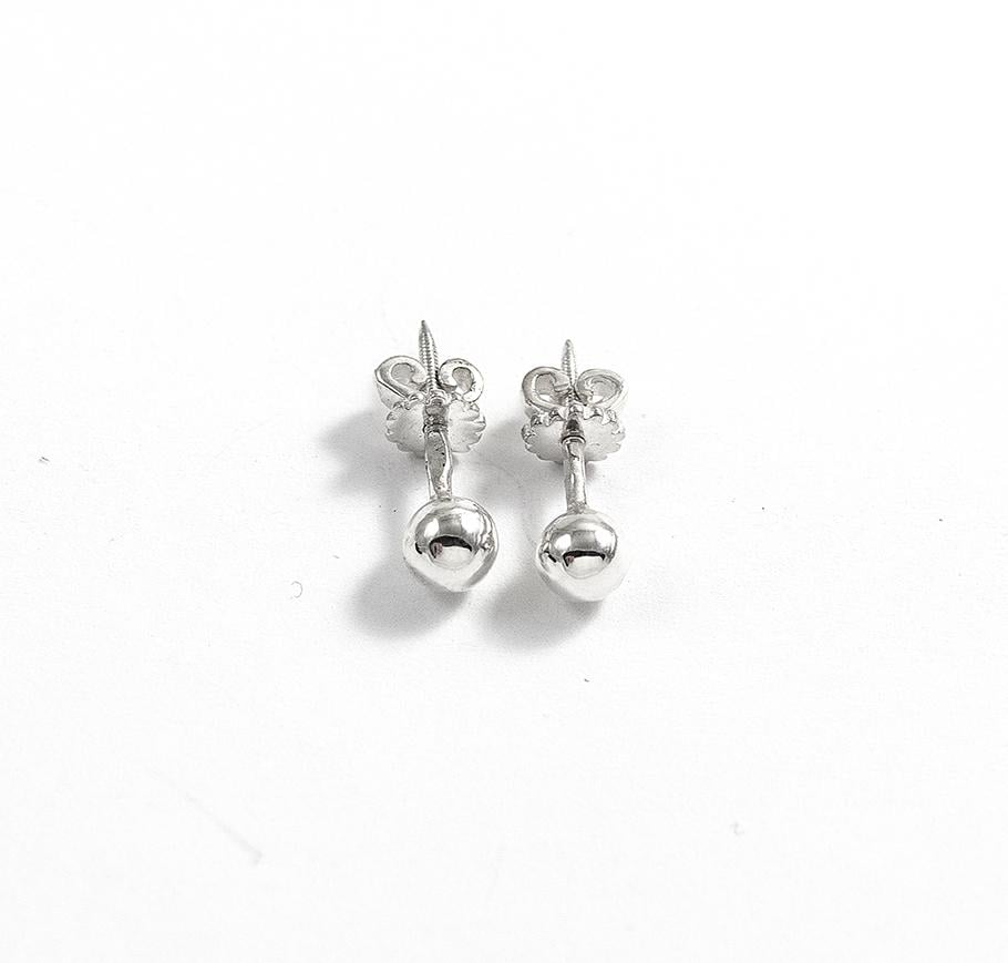 Серьги Maxi Silver 8425 Шарики (88425)