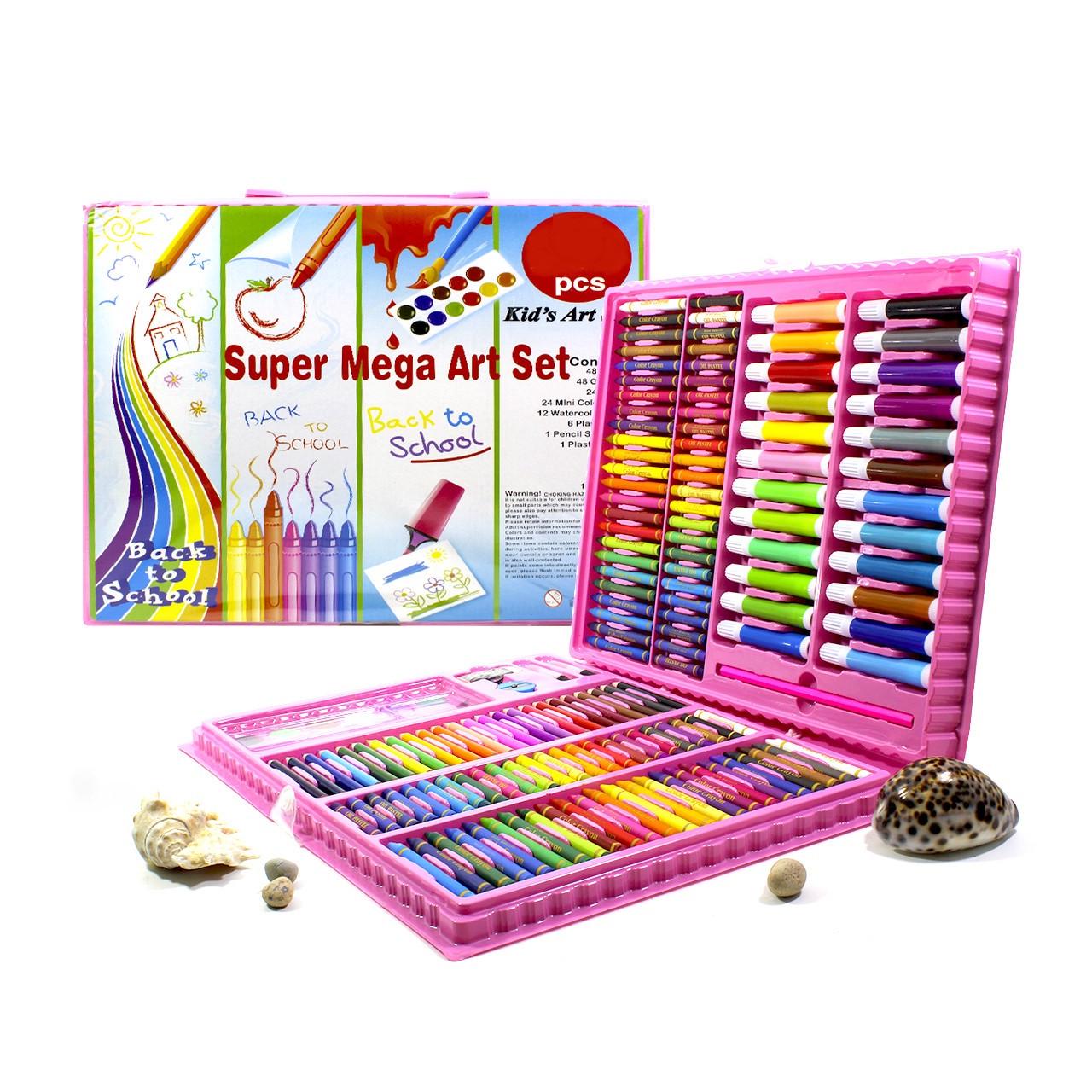 Набор для рисования детский Lesko Super Mega Art Set 228 пр.