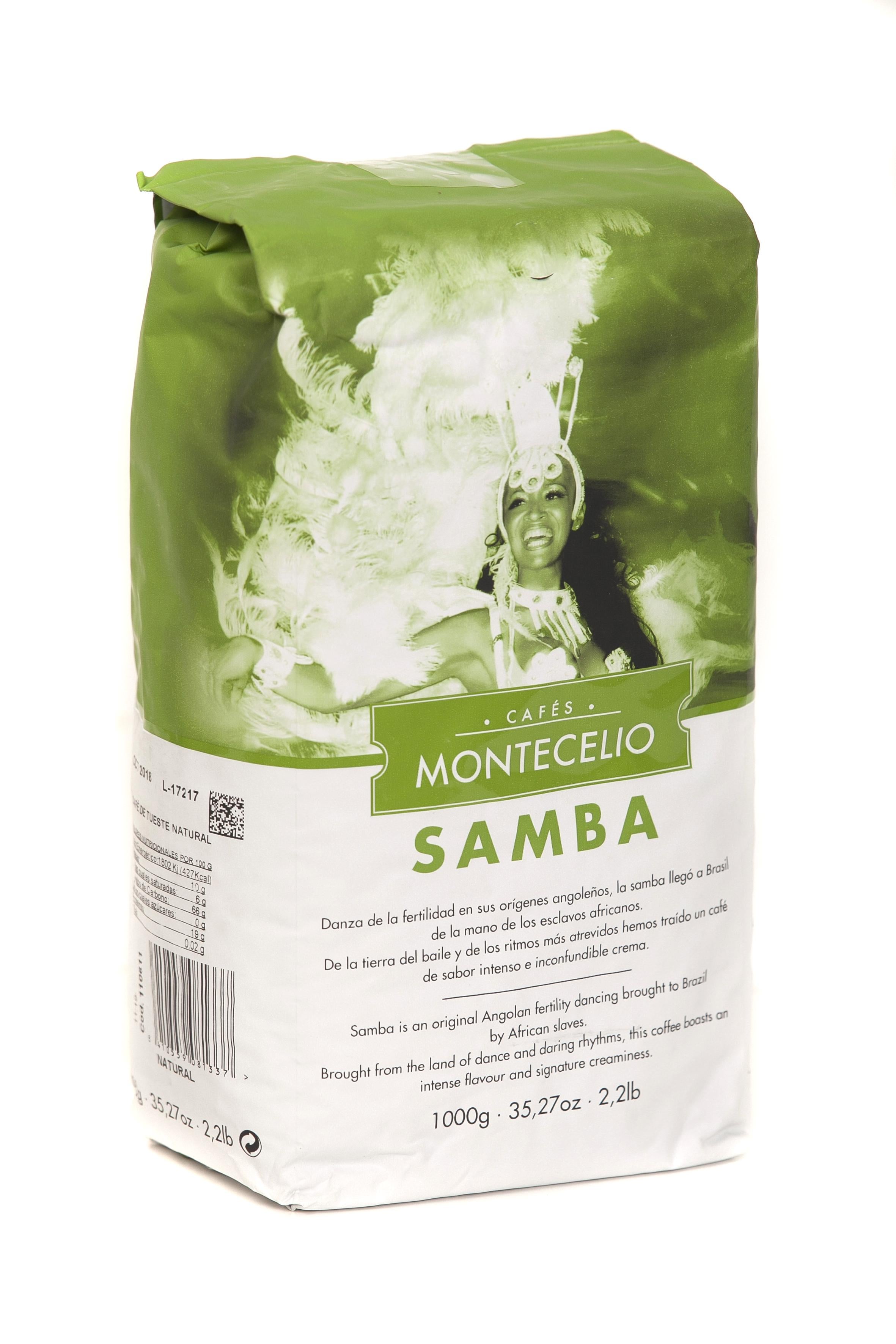 Кофе Montecelio Samba зерно 1 кг (1632)