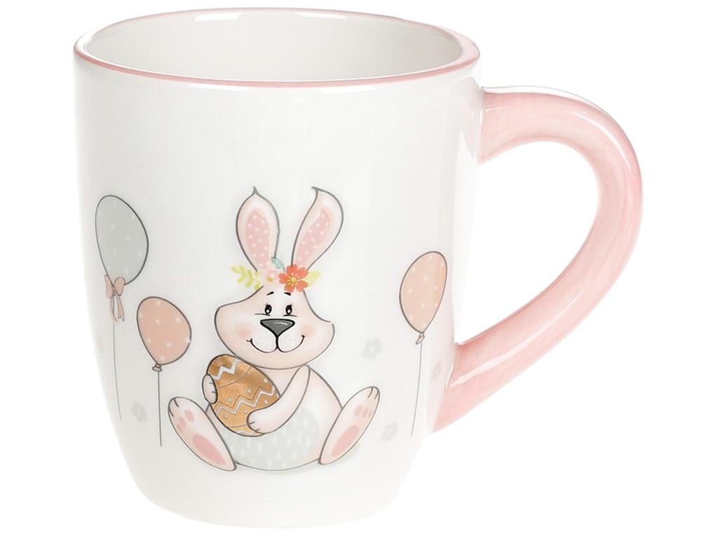 Кружка керамическая с объемным рисунком Веселый кролик 360 мл (BDI-DM134-E) Кружка керамическая с объемным рисунком Веселый кролик 360 мл (BDI-DM134-E)