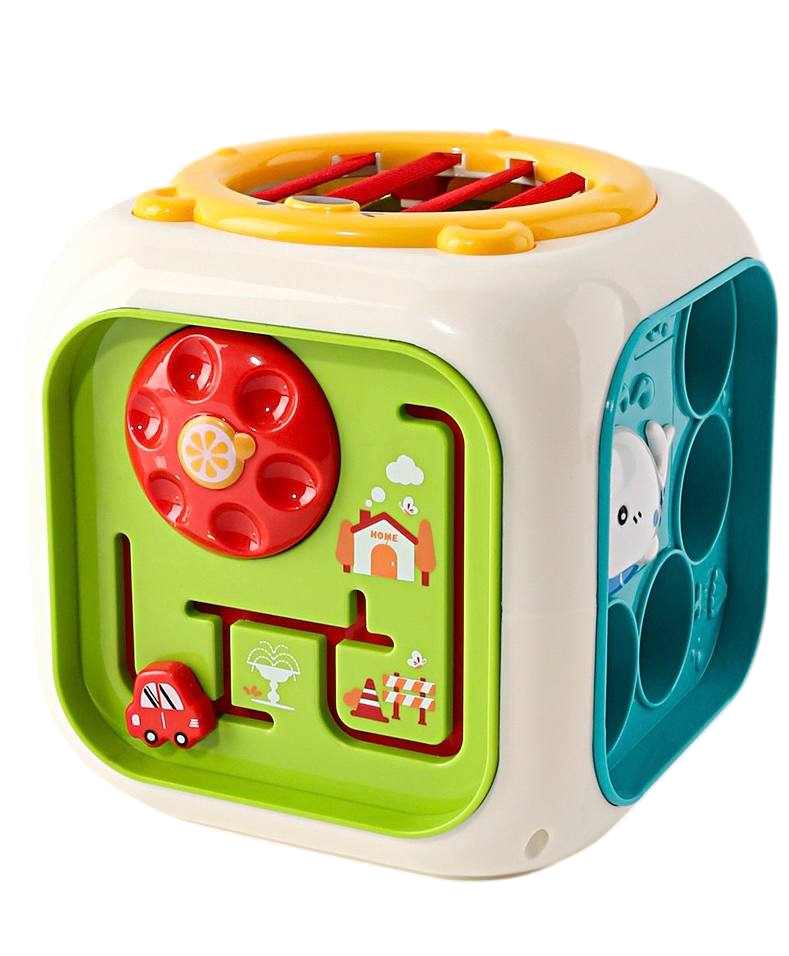 Развивающий центр Мультикуб WToys 30671 озвучивание на русском языке Интерактивный умник (2735396984)