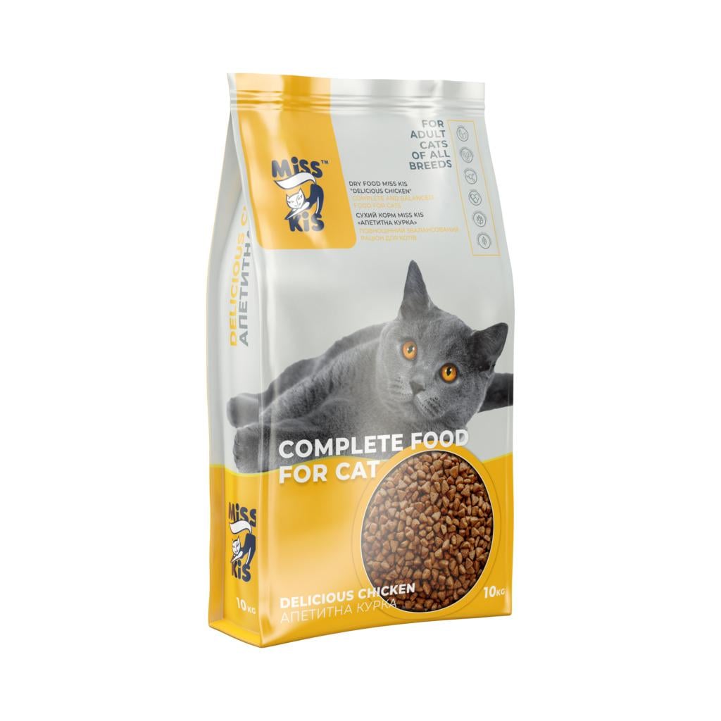 Корм для кошек сухой Miss Kis Аппетитная курица 10 кг (37202653) Корм для кошек сухой Miss Kis Аппетитная курица 10 кг (37202653)