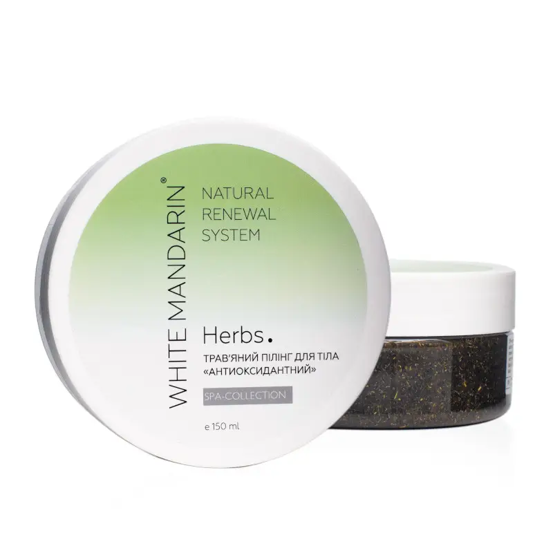 Травяной пилинг для тела Антиоксидантный SPA Collection White Mandarin 150 мл (99100918101)
