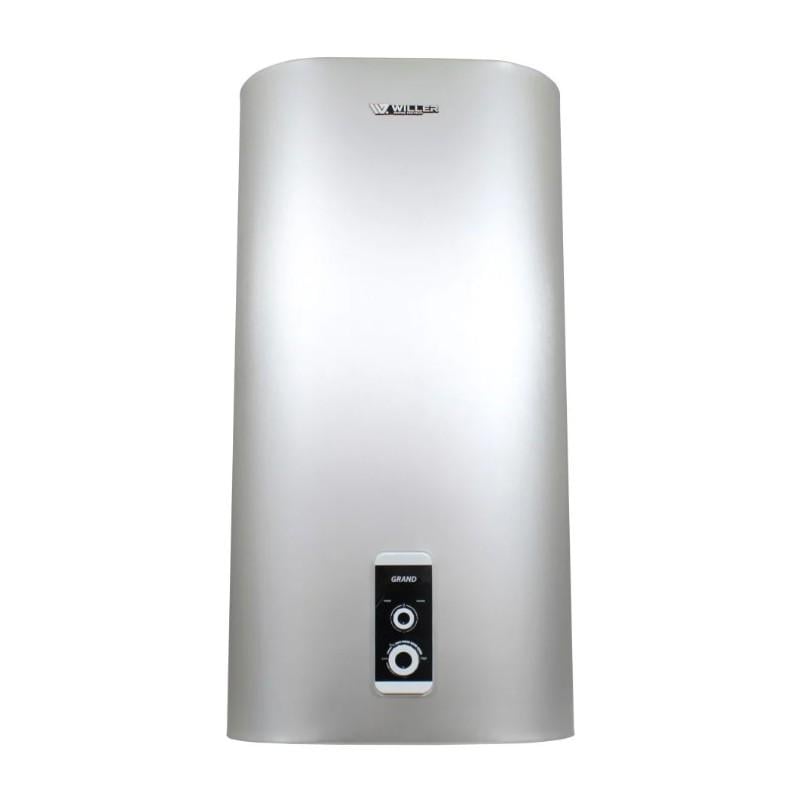 Бойлер Willer EV50DR Grand вертикальний на 50 л з сухим теном світлий алюміній (27824426)