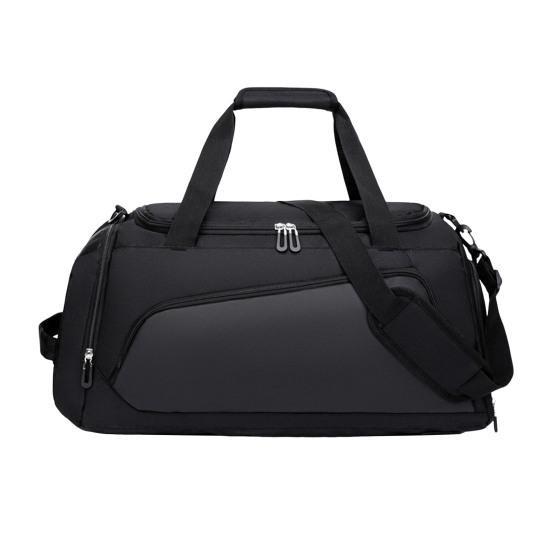 Спортивна сумка з плечовим ременем для спорту 57x26x30 см Чорний (CZYP-751B) - фото 7 Спортивна сумка з плечовим ременем для спорту 57x26x30 см Чорний (CZYP-751B) - фото 7