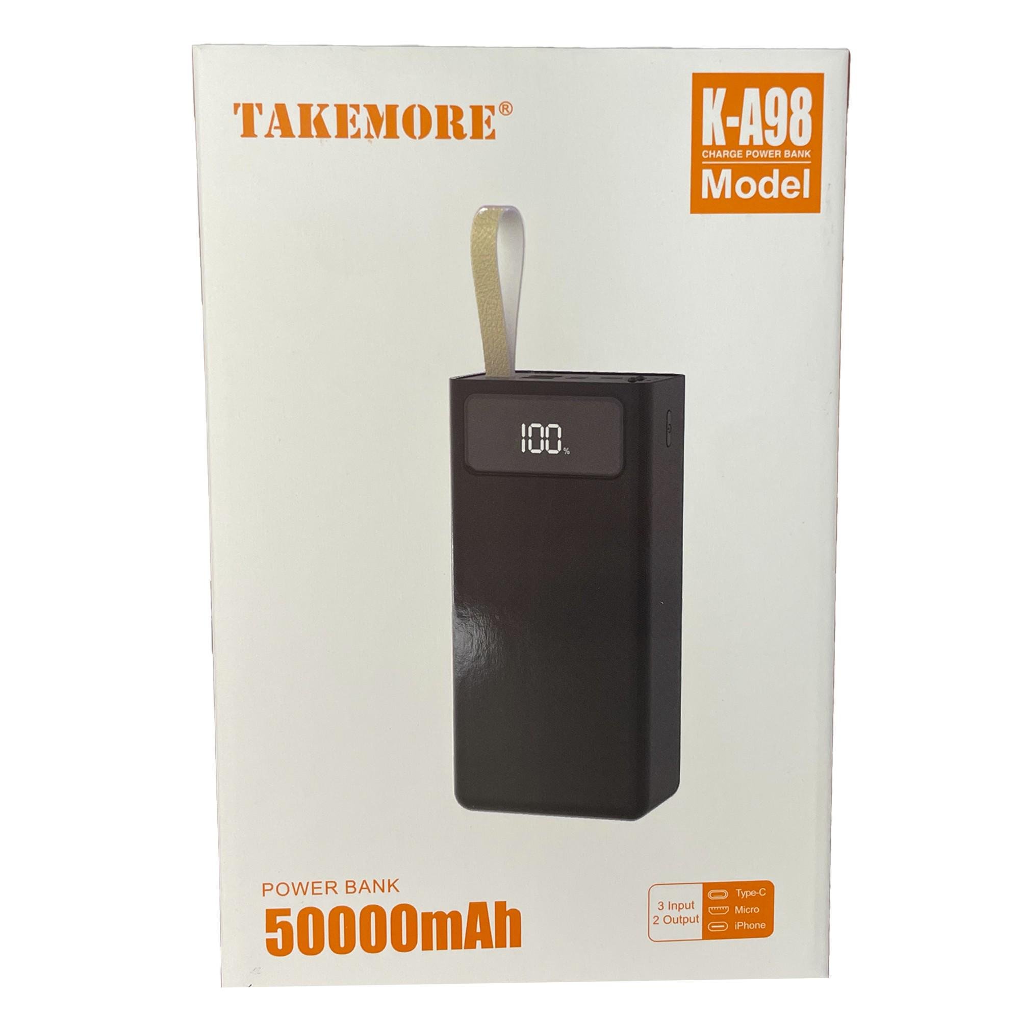 Повербанк Takemore 50000 mAh (9521955) - фото 2