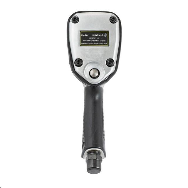 Гайковерт ударний пневматичний Wertvoll 1/2" 7000 об/хв 215 л/хв 6,3 bar 340 Нм реверс (PN-2011) - фото 3 Гайковерт ударний пневматичний Wertvoll 1/2" 7000 об/хв 215 л/хв 6,3 bar 340 Нм реверс (PN-2011) - фото 3