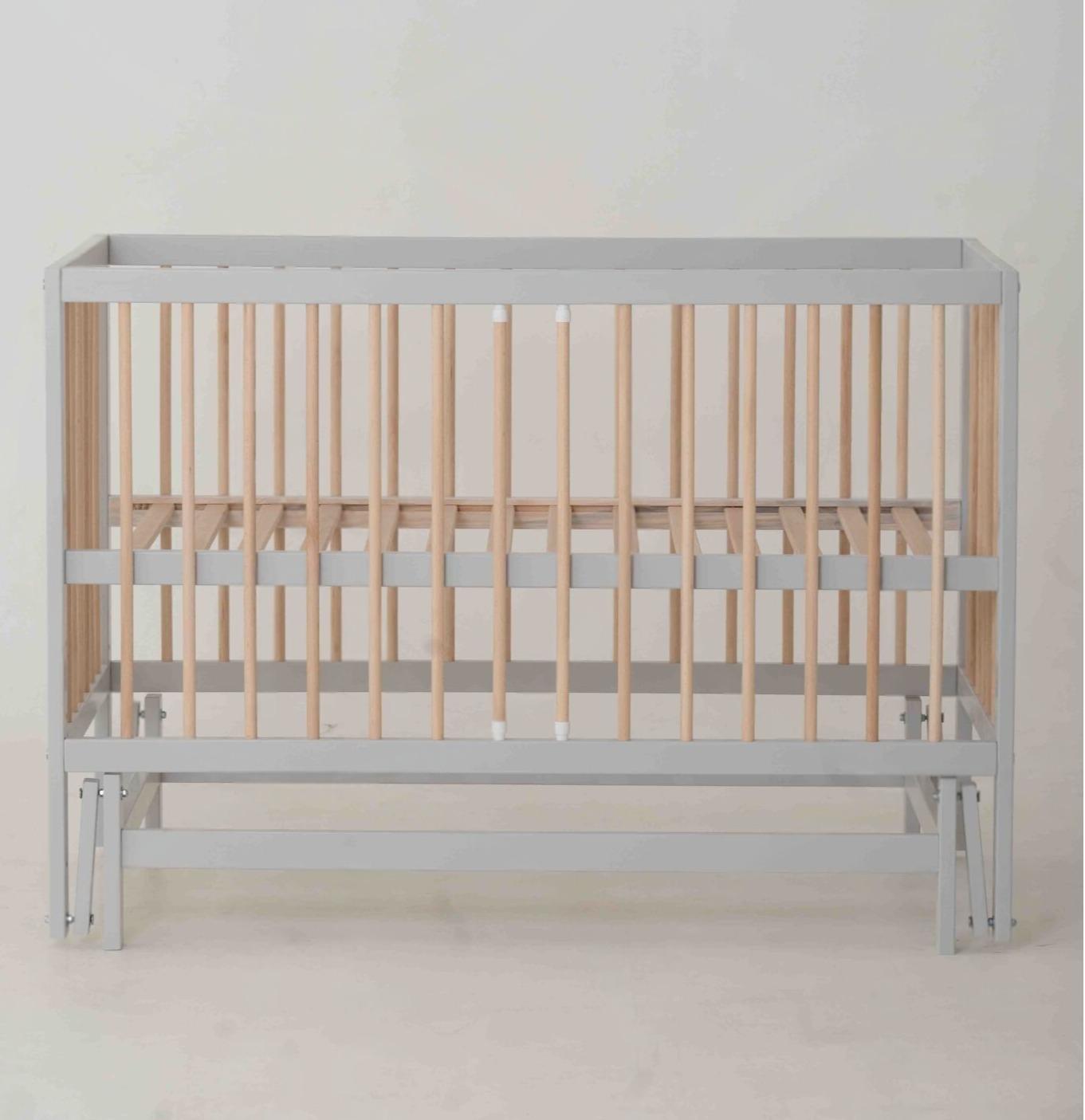 Кроватка детская Кузя Сказка-2 Серый - фото 1 Кроватка детская Кузя Сказка-2 Серый - фото 1