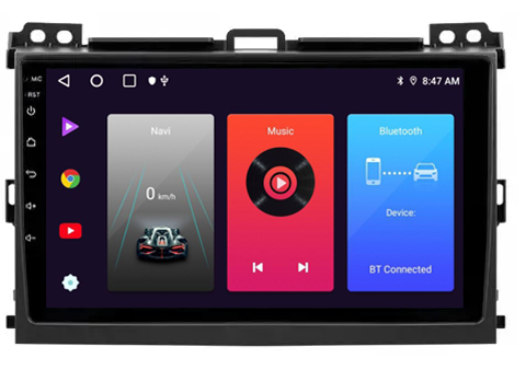 Магнитола штатная Sigma PRO 9464 4/64 GB Toyota Land Cruiser Prado 3 J120 2004-2009 F1 B 9" (AR-79218)