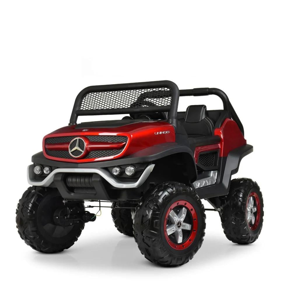 Детский электромобиль Mercedes Bambi Racer двухместный Красный (M 4133EBLRS-3)