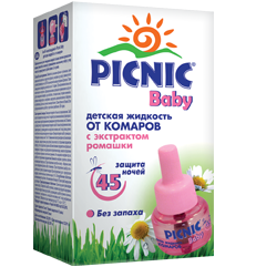 Жидкость от комаров Picnic Baby 45 ночей (00261) - фото 4