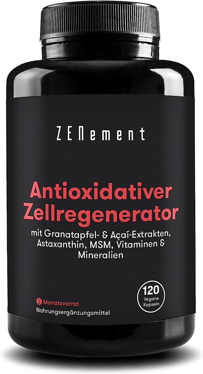 Антиоксидантный регенератор клеток против старения Zenement 120 капсул (50096837)