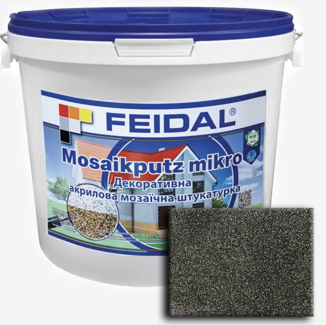 Декоративна штукатурка акрилова Feidal Mosaikputz mikro M12 мозаїчна 15 кг (27582045)