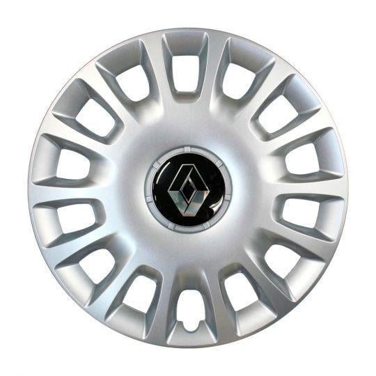 Автомобильные колпаки SKS 307 R15 с логотипом Renault 4 шт. Серебристый
