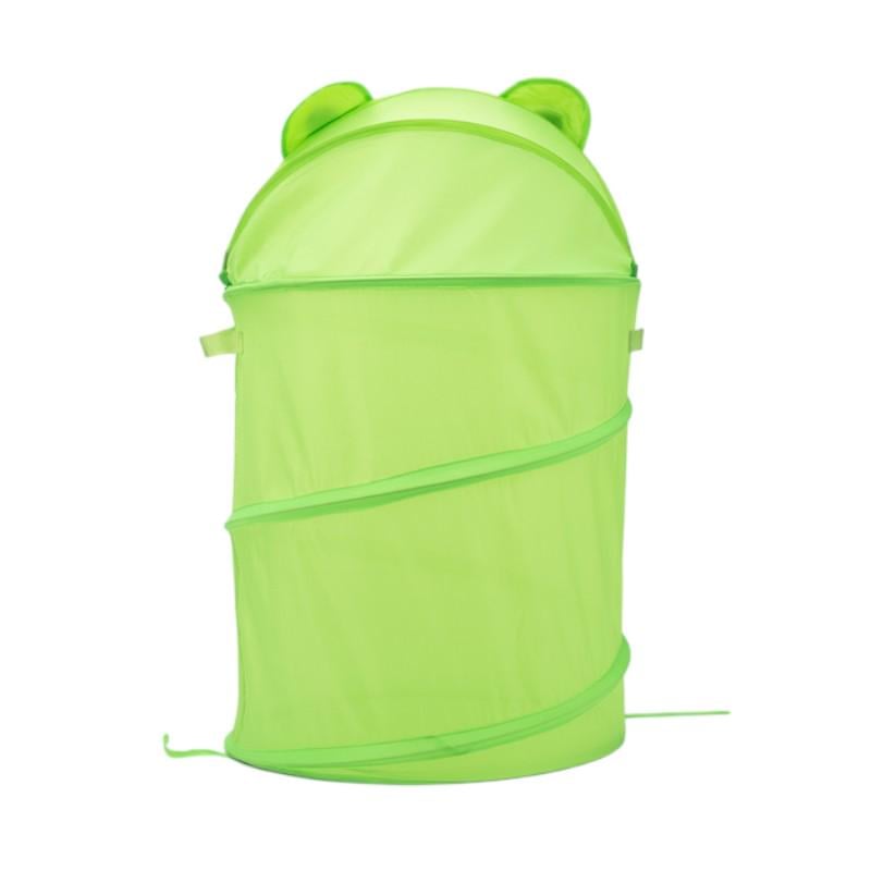 Корзина для іграшок Bambi жабка Зелений (M 1039) - фото 5 Корзина для іграшок Bambi жабка Зелений (M 1039) - фото 5