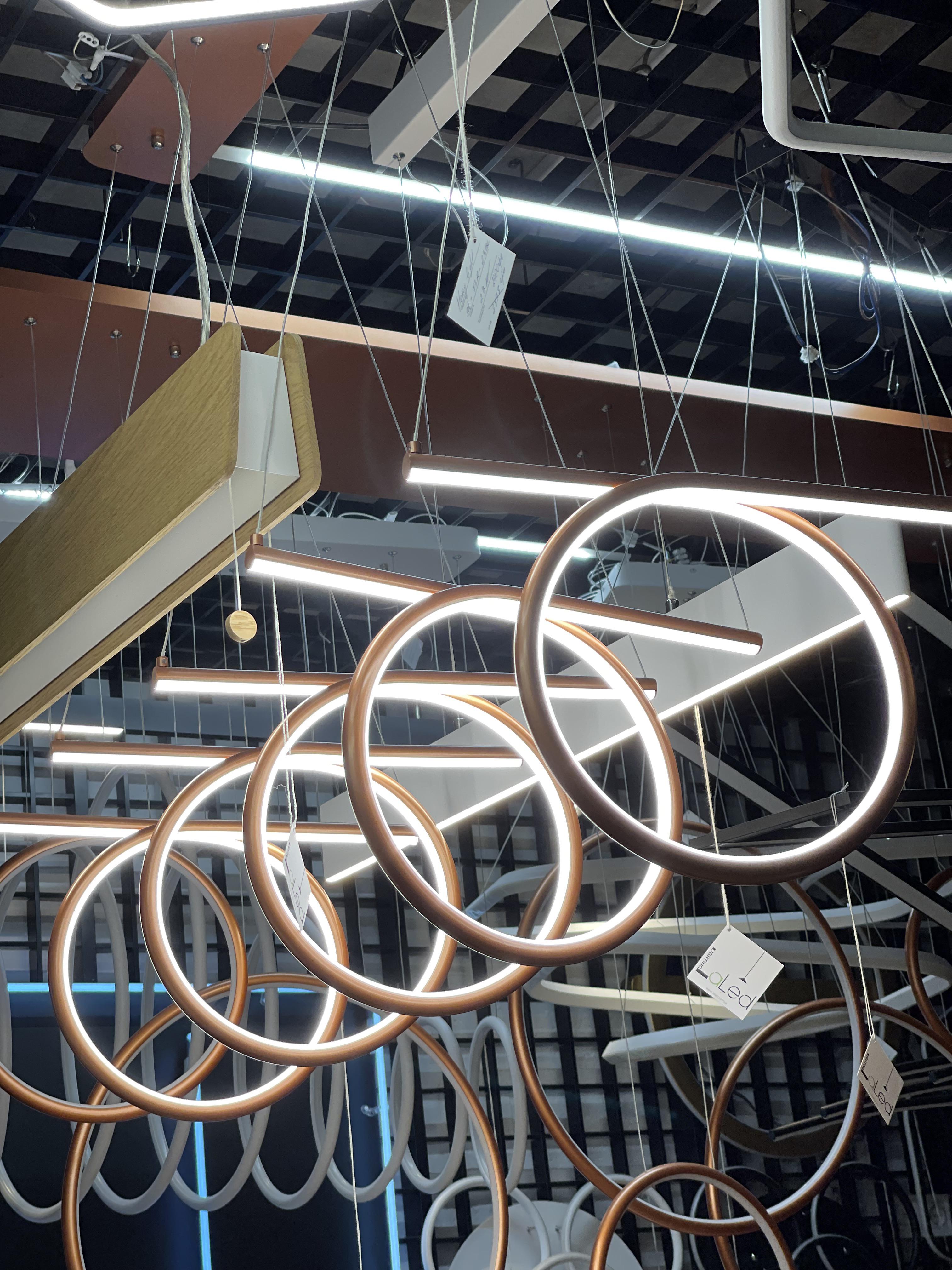 Люстра світлодіодна Honey Light 9D-093R-108BRZ - фото 5 Люстра світлодіодна Honey Light 9D-093R-108BRZ - фото 5