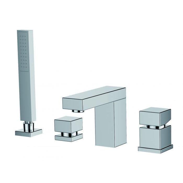 Смеситель для ванны GRB Kala на 4 отверстия Хром (60233600)